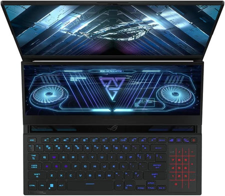 ASUS ROG Zephyrus Duo 16 GX650PY 16.0" QHD+ 240Hz 1100nits Dual-screen Gaming Laptop (AMD Ryzen 9-7945HX, NVIDIA GeForce RTX 4090, 64GB RAM, 2TB SSD, Windows 11) Includes ROG Nebula HDR Display